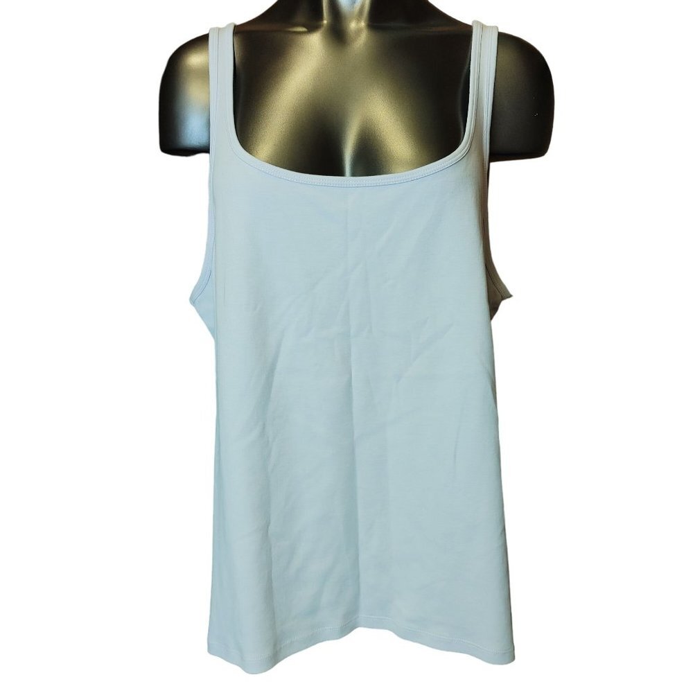 HAVEN Well Within Womens XXL Gray Cotton Casual Basic Tank Top Shirt